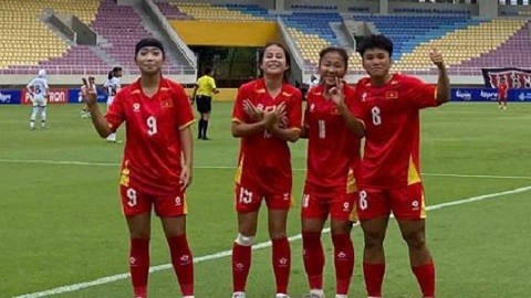  Thắng nghẹt thở Indonesia, U16 nữ Việt Nam giành huy chương đồng